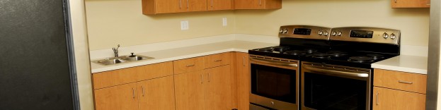 An image of a double oven fitted in a kitchen